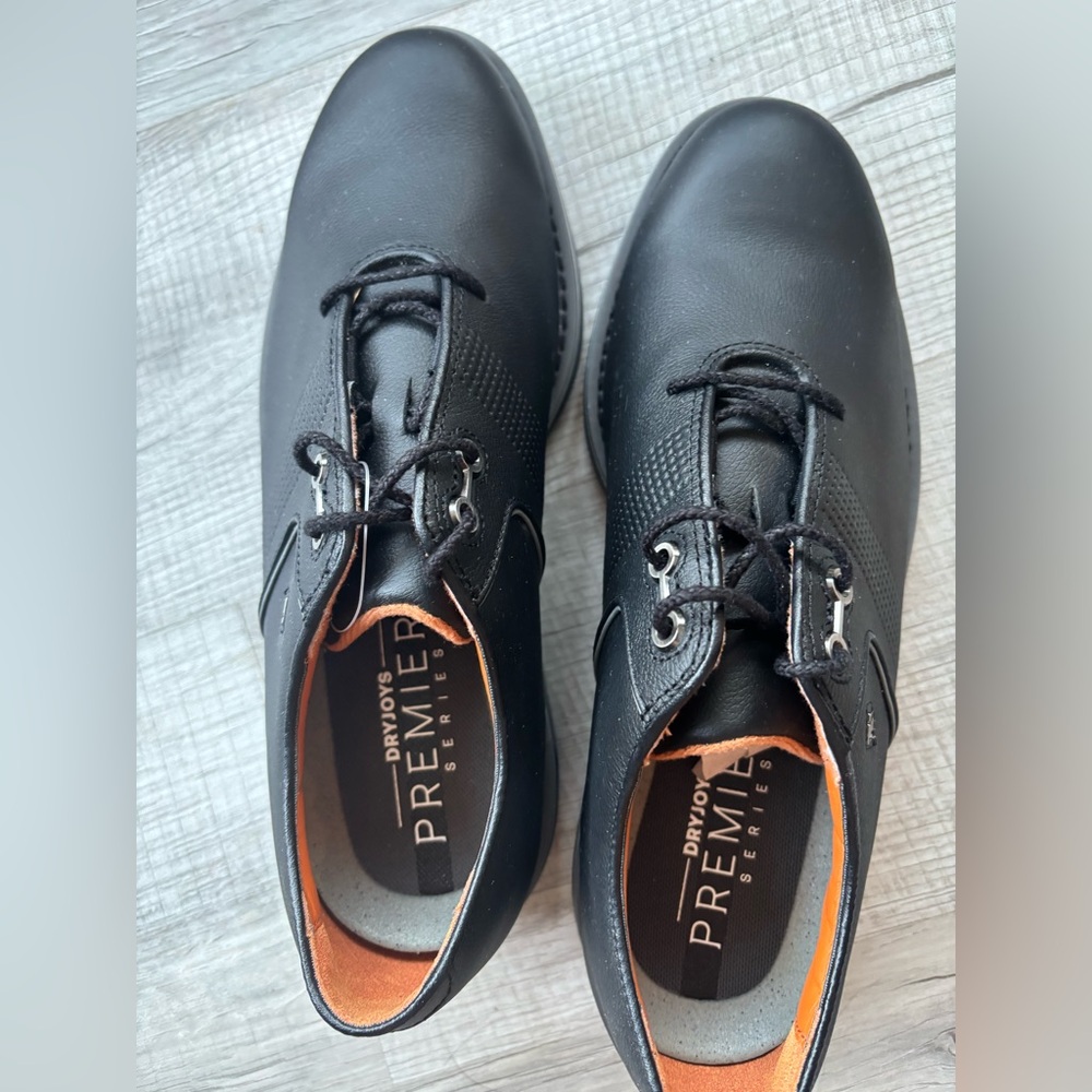 FootJoy Premier Series Black Men's Golf Shoes NWT